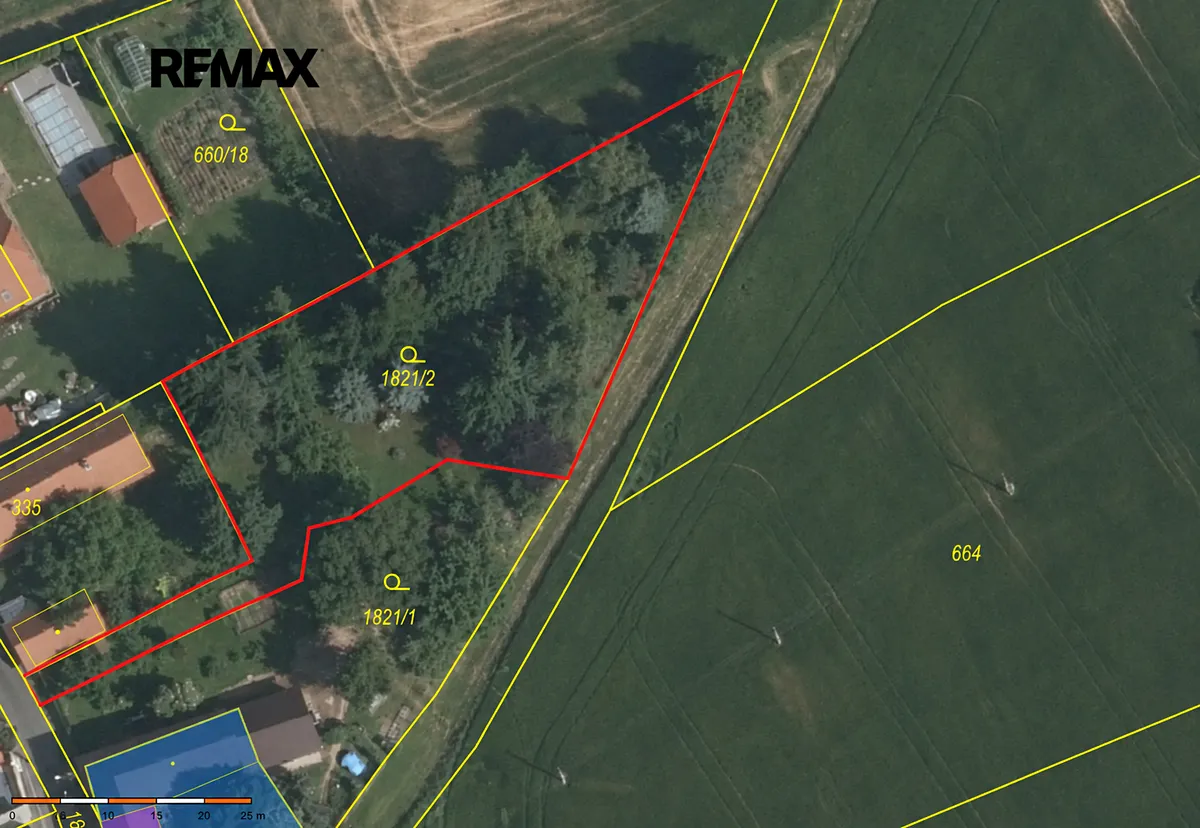 Prodej stavebního pozemku 1391 m²